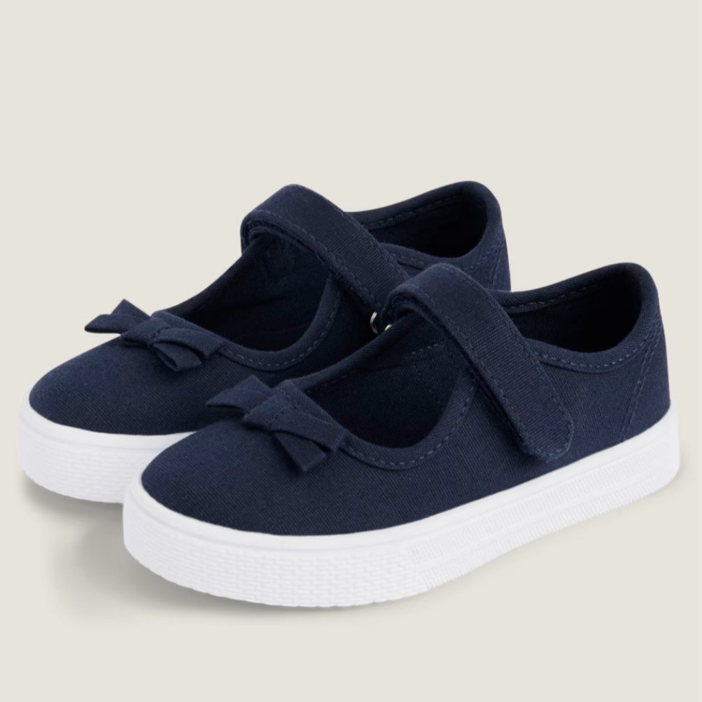 NWOT Gymboree Navy Dress Shoes with Bow